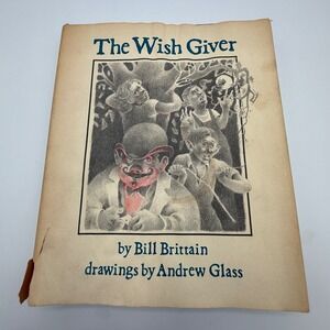 The Wish Giver Bill Brittain 1983 First Edition Hardcover Dust Jacket